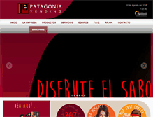 Tablet Screenshot of patagoniavending.com